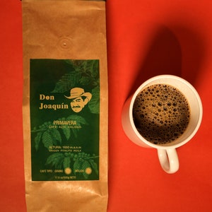 Colombian Roasted Bean Coffee from Huila, Colombia (Don Joaquin Coffee)