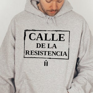 Puerto Rico Hoodie, Calle De La Resistencia Boricua Art, Puerto Rican Hoodie, Puerto Rico Gifts