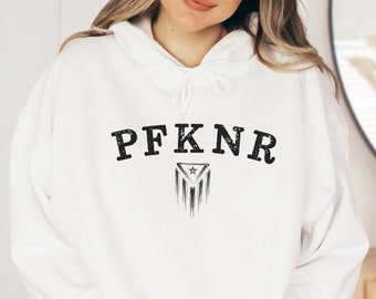 Puerto Rico Hoodie, PFKNR Boricua Art, Puerto Rican Hoodie, Puerto Rico Gifts