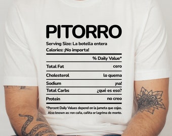 Puerto Rico Shirt,  Funny Pitorro Facts Shirt, Puerto Rico TShirt, Puerto Rican Shirt, Puerto Rico Gifts
