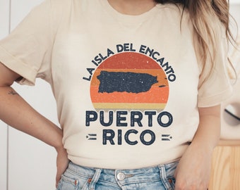 Puerto Rico Shirt, La Isla Del Encanto Puerto Rico Shirt, Puerto Rico TShirt, Puerto Rican Shirt, Puerto Rico Gifts
