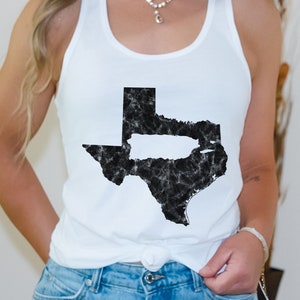 Puerto Rico Women&#39;s Racerback Tank, Boricua Living In Texas Tank Top, Puerto Rico Gifts, Puerto Rican Tank