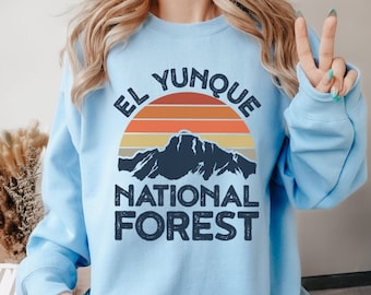 El Yunque Sweatshirt, Boricua Sweatshirt, Puerto Rico Souvenir, Puerto Rico Sweatshirt, Puerto Rican Sweater, Puerto Rico Gifts