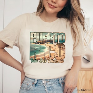 Puerto Rico Isla Del Encanto Shirt | Boricua TShirt | Puerto Rican T Shirt | Puerto Rico Gifts | Boricua Tee