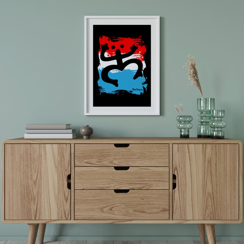 Puerto Rico Wall Art, Coqui Taino Wall Art, Puerto Rican Art, Poster Prints Art, Boricua Home 