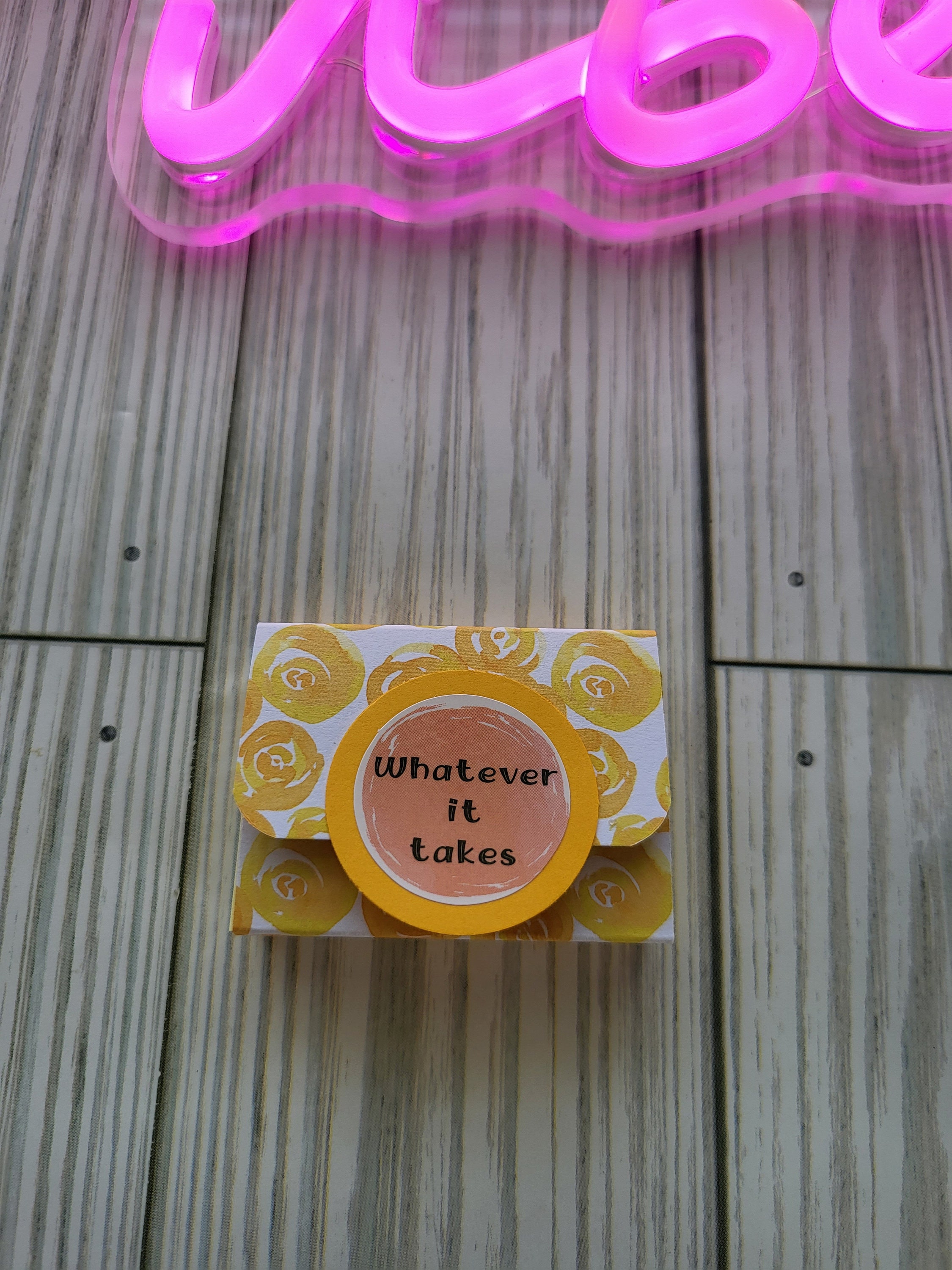 Mini Post It Notes Holder Post It Note Party Favor, Wedding Favor ...