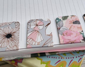 Handmade Floral Magnetic Bookmark | Botanical Page Marker | Magnetic Bookmark for Readers | Book Lover Gift