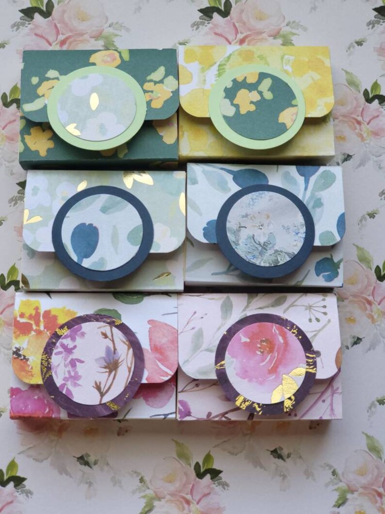 Mini Post It Note Holder Post It Note Party Favor, Wedding Favor, Small