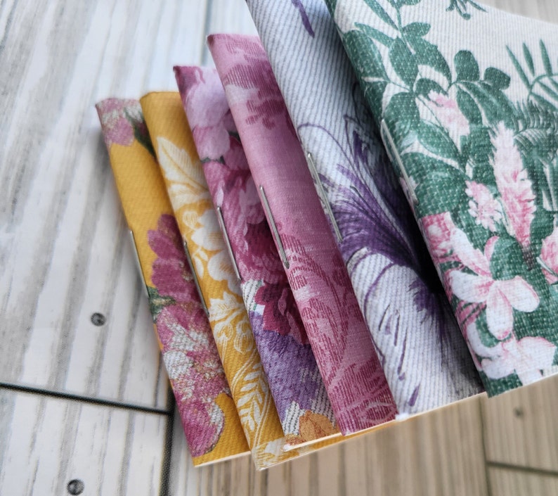 Assorted Pattern Covers Mini Notebook/ Tiny Notepads / Slim Notebook ...