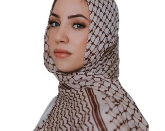 Keffiyah hijab modal hijab palestine free palestine keffiyah scarf hijab set