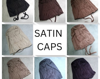 Hijab Satin gefüttert Unterkappe, Hijab, Seide Unterschal, Satin gefüttert Hijab Mütze, Satin Mütze, Satin Schlafmütze, Chemo Bonnet, Satin gefüttert