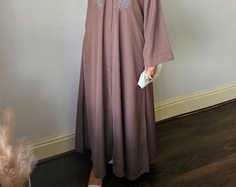 ABAYA abaya offen handarbeit stil, hijab abaya dubai abaya offen uae abaya mit hijab