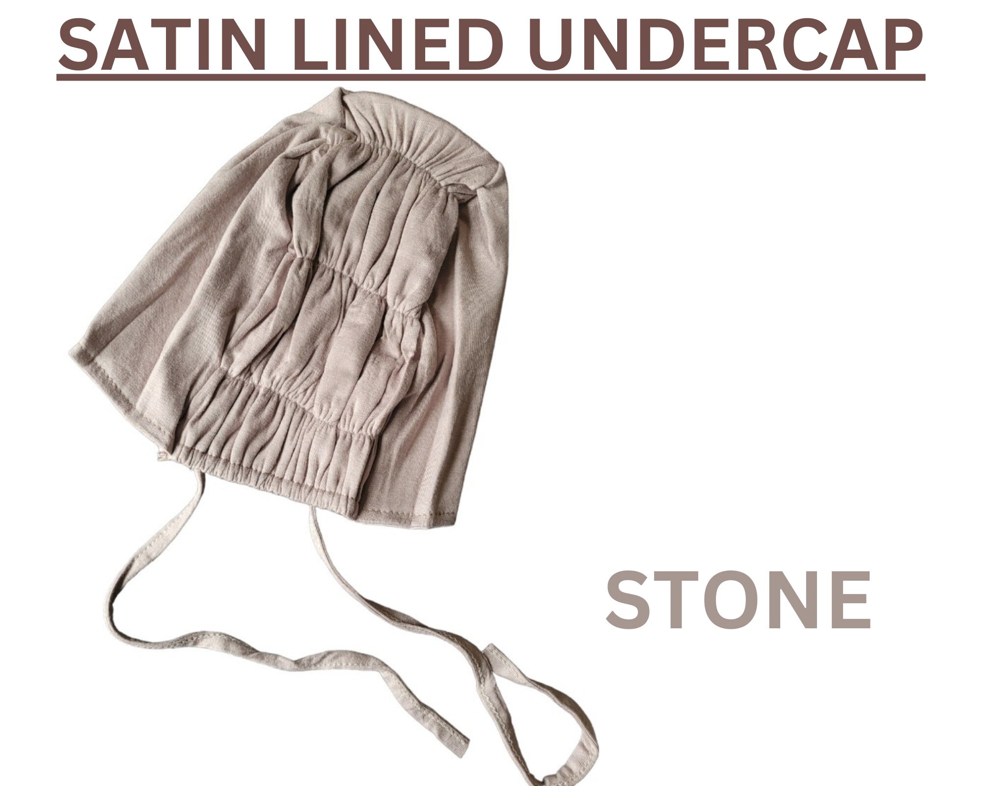 Hijab Satin Lined Undercap Hijab Silk Underscarf Satin Etsy UK