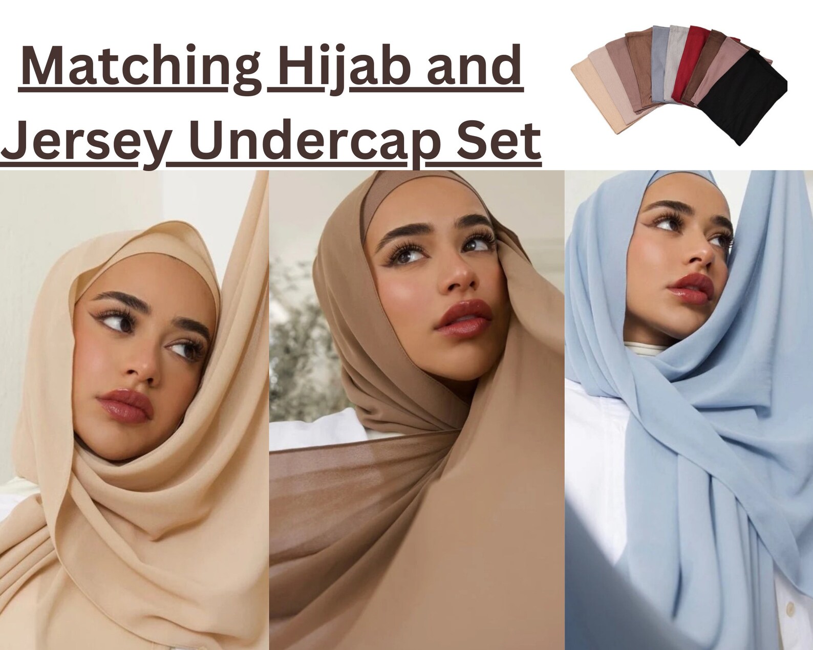 non slip hijab cap