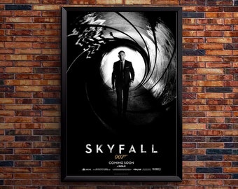 Skyfall - James Bond 007 Movie Poster - Daniel Craig - US Teaser