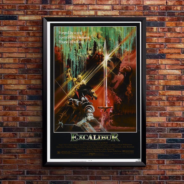 Excalibur - 1981 - US - Vintage Movie Poster