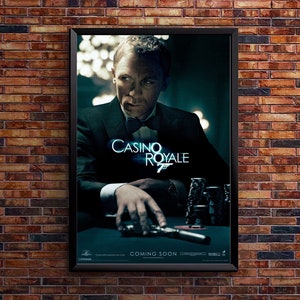 Casino Royale - James Bond 007 Movie Poster - Daniel Craig - US Teaser #2