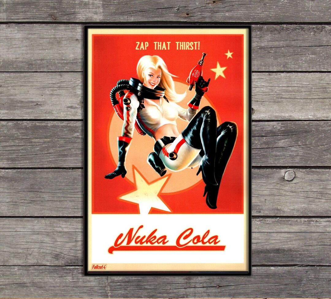 Fallout Nuka Cola Lanyard With Bottle Cap Charm - Clear ID Badge Holder For Gaming Fans