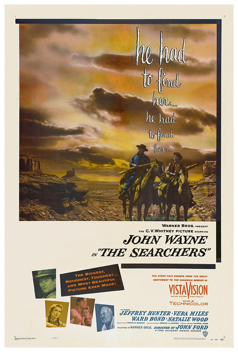 The Searchers 1956 Movie Poster image 2