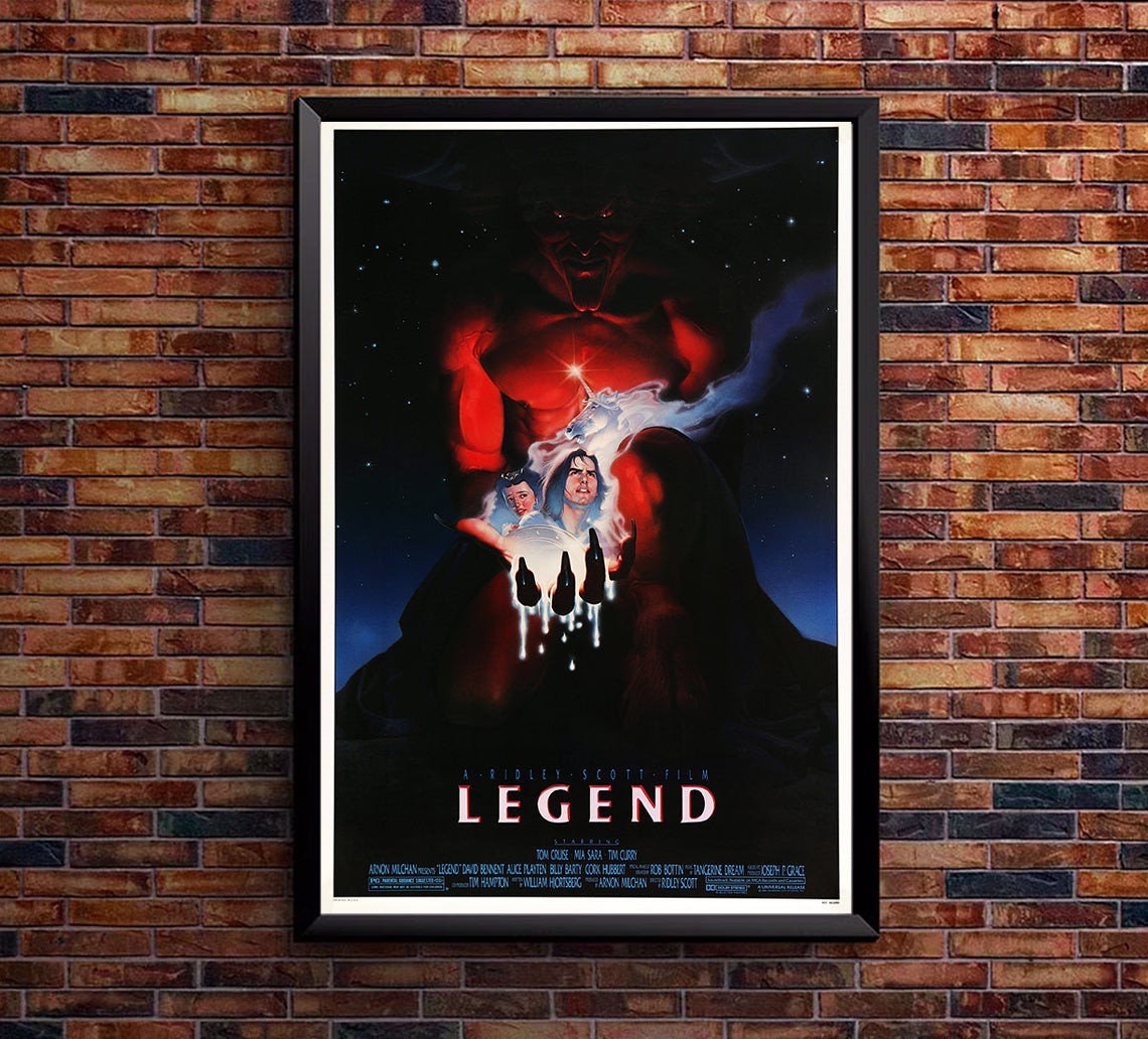 Legend 1985 US Vintage Movie Poster - Etsy