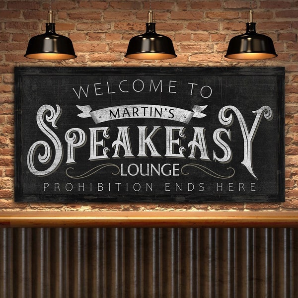 Speakeasy Art - Etsy