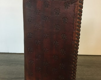 Roper Wallet Model #3/customized handmade leather wallet for men.