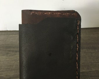 Bifold wallet #24/leather men bifold wallet/ handmade leather wallet/gift for men and boys/Father’s Day gift.