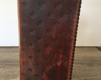 Roper Wallet Model #4/customized handmade leather wallet for men.