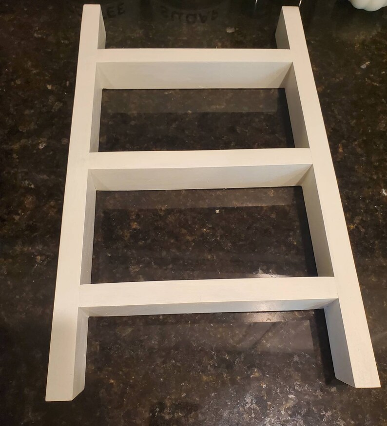 Mini Farmhouse Ladder Tea Towel Ladder Decorative Towel Etsy