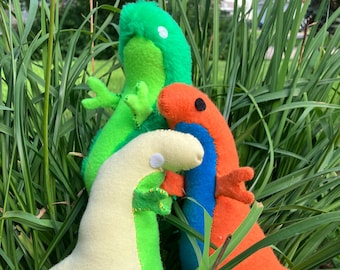 Cute T-rexes! Dinosaurs - Handmade