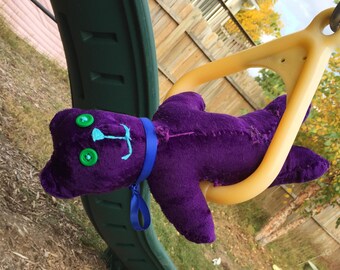 Velvet the teddy bear- hand sewn