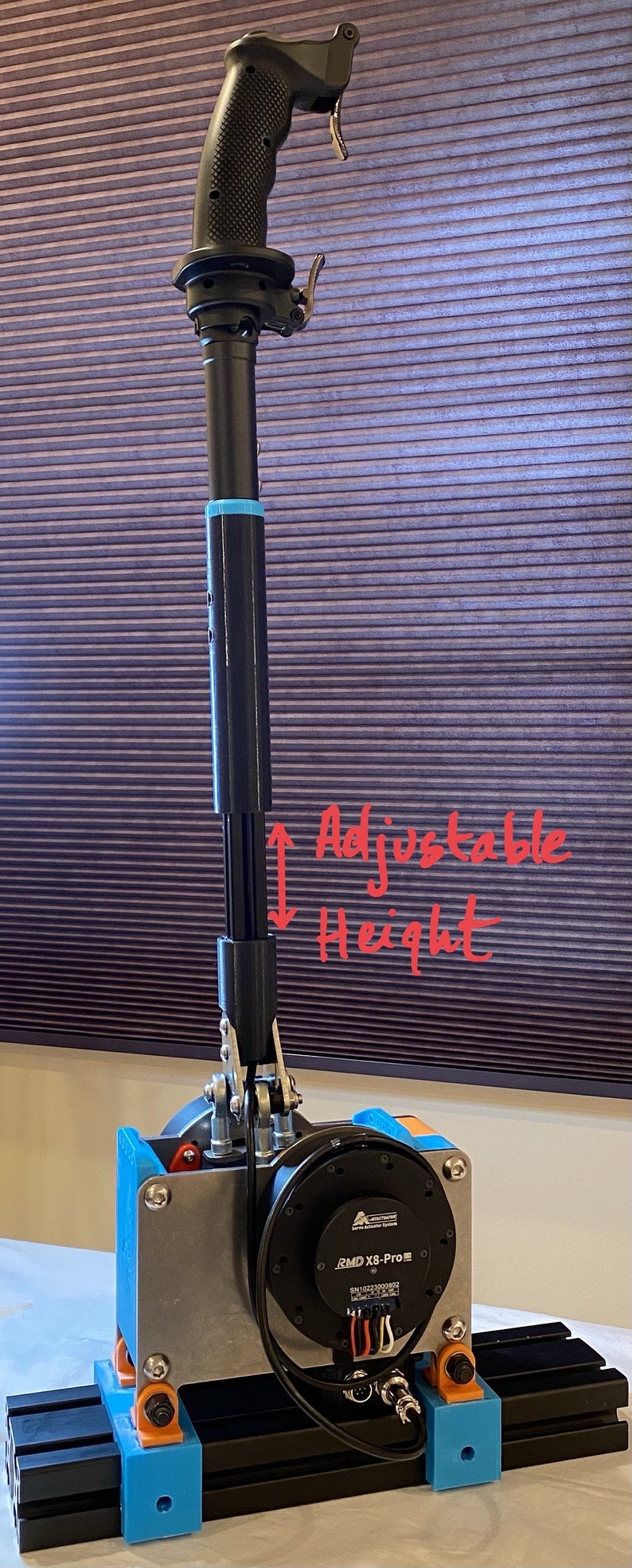 Laserwing Miniffb Forced Feedback Joystick Chassis Kitno Motors, No