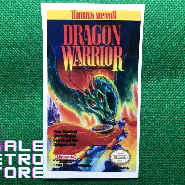 Dragon Warrior Stickers - Etsy
