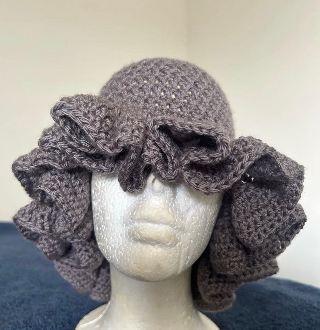 Ruffle Hat - Etsy