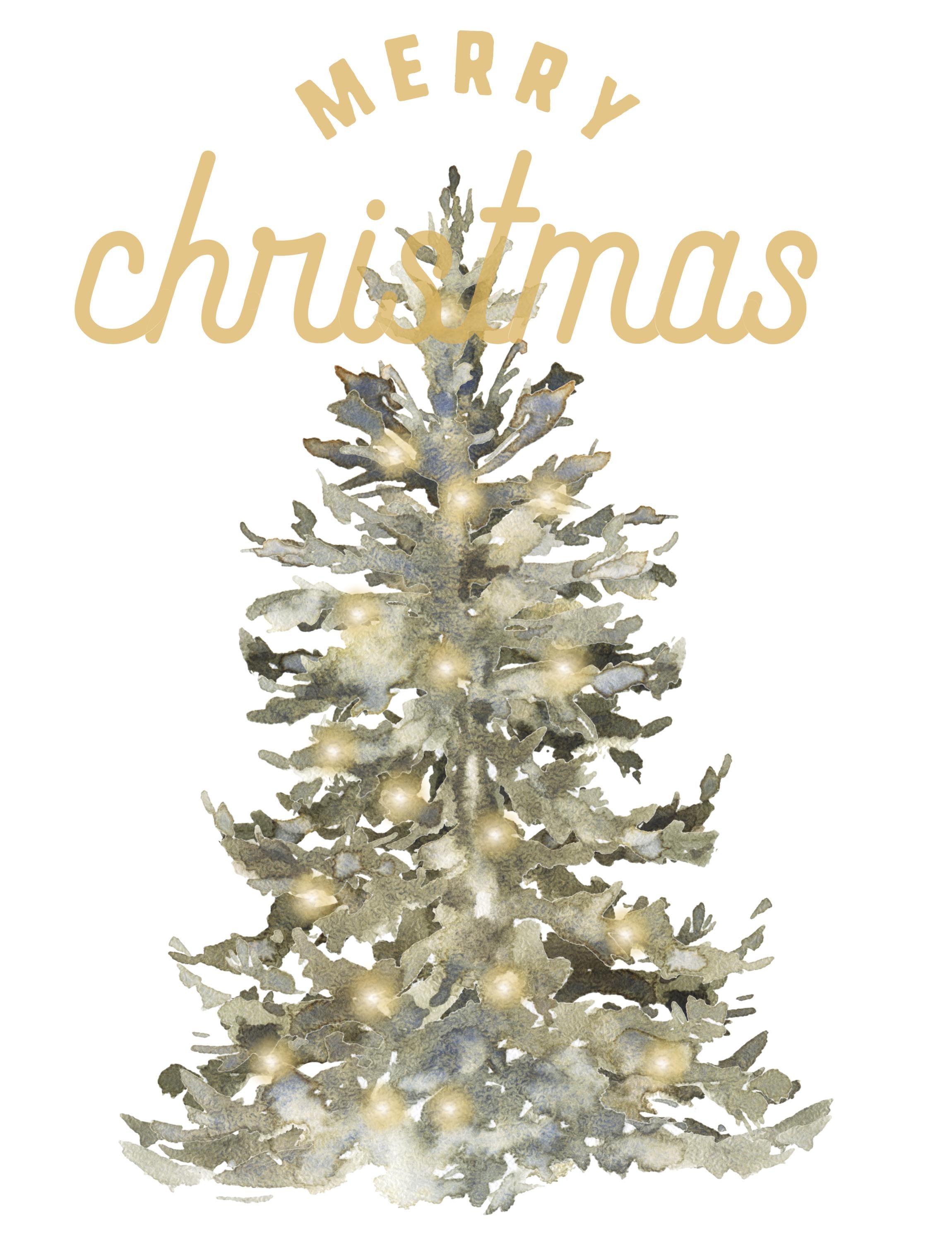 Chistmas Tree Digital Download Holiday Cards,tags,design,decor ...