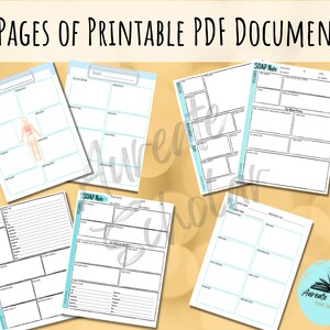 Printable Study Templates: Pharmacology, Pathophysiology, and SOAP Note Templates, Medication study template image 2