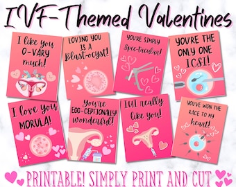 Medical IVF Themed Valenties