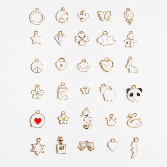 Breloques Dorées Océan - Bijoux Doigts De Fée