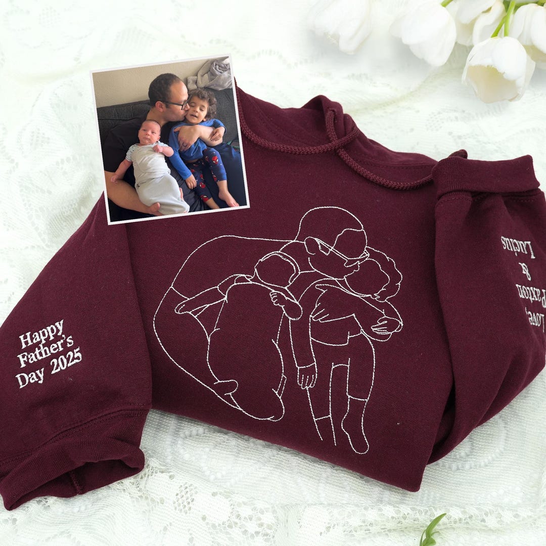 【I Need You Baby】Random Embroidery Sweat Baby Outfit Sweatshirt, Embroidered Baby Jumper Keepsake