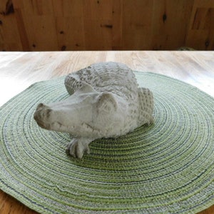 Alligator Concrete Statue Sculpture