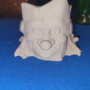 Concrete Happy Tree Wood Man Flower Pen Holder Statue