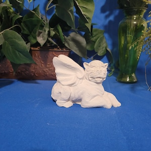 Concrete Happy Gargoyle Statue