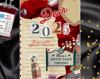 TVD Calendar, TVD Fan gift, TVD Fans, Vampire Gift, tvd merch, Team Damon, Team Stefan, Salvatore Brothers, Calendar