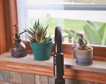 Window Sill Plant Shelf