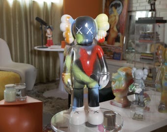 19-tums samlarstaty, replika: Pop Art-skrivbordsdekor med accent, MULTI-färg