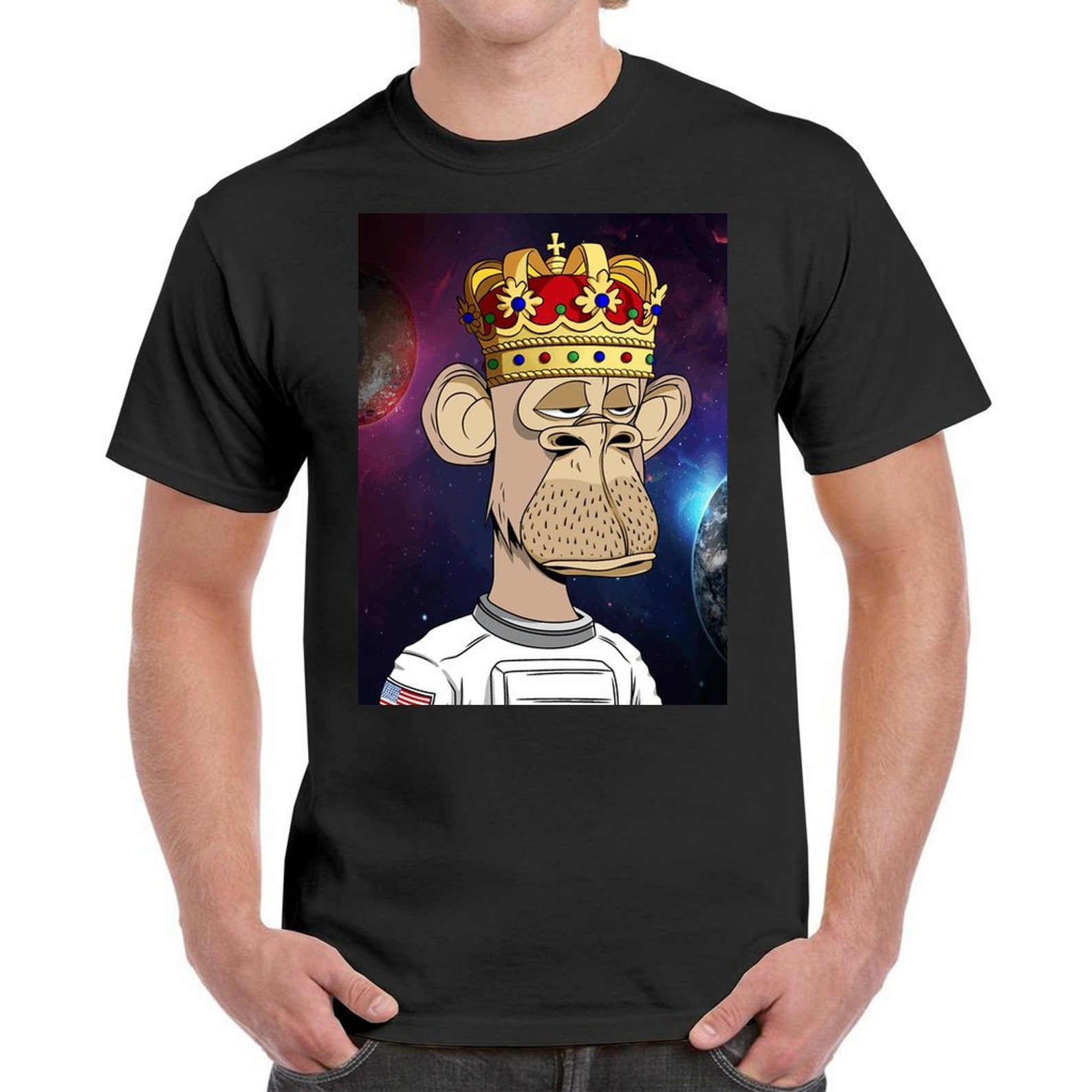 C-mos King of the Metajungle 0xape Bored Ape NFT Tee - Etsy