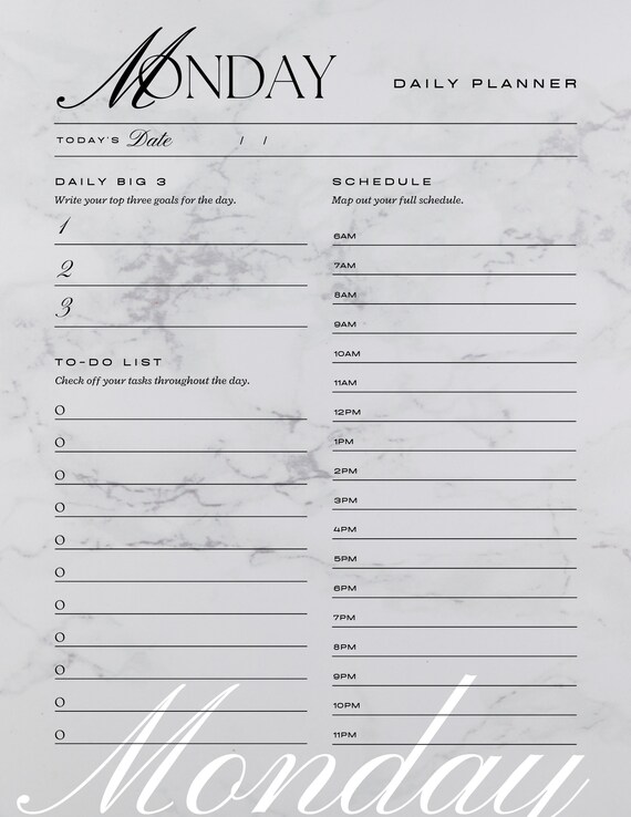 Easy to Use Digital Planner Etsy