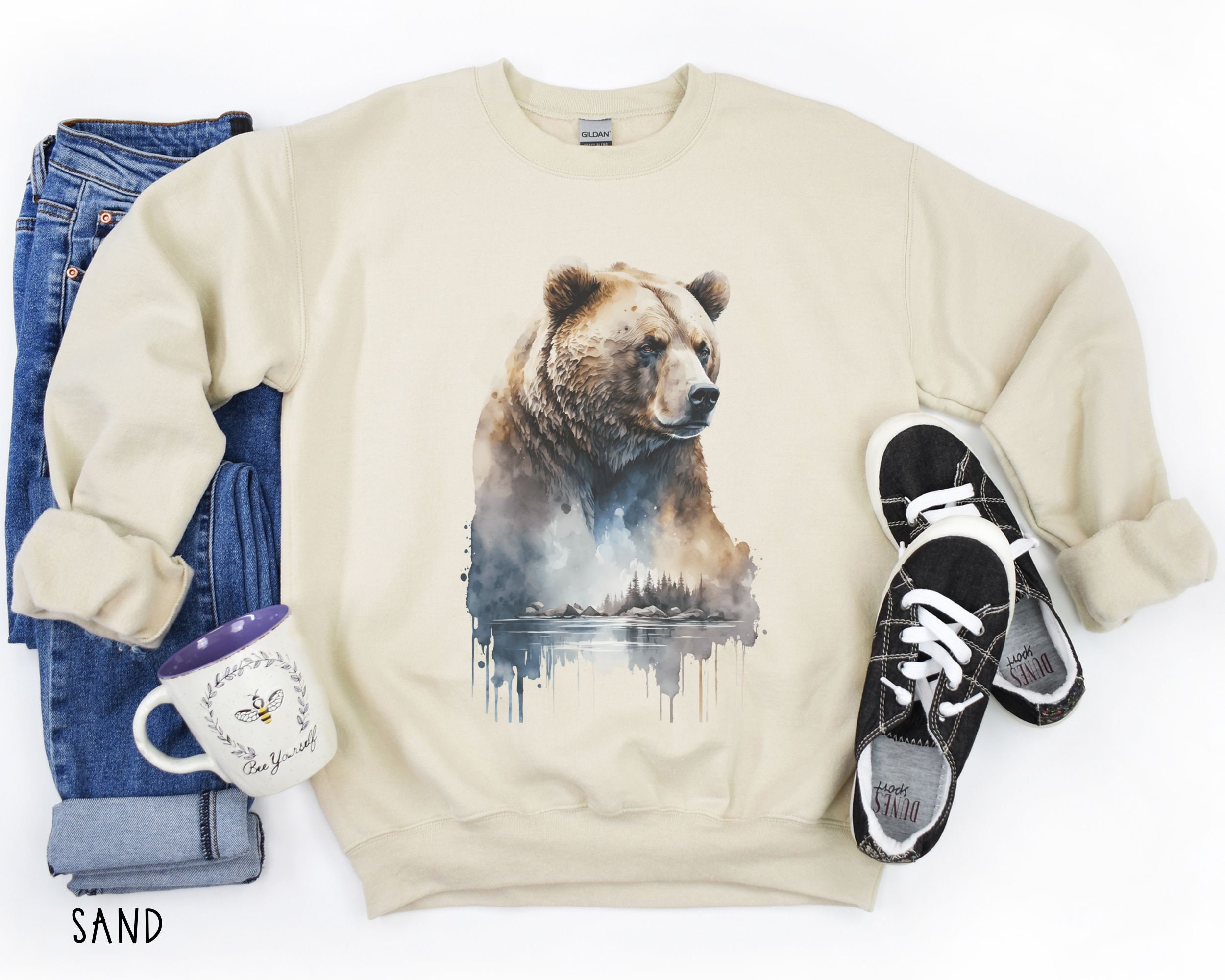 【GRAVER】25SS★ MAKET Bear Sweatshirt UNISEX]maket bear hoodie - GRAVER | 60% - Asian Fashion