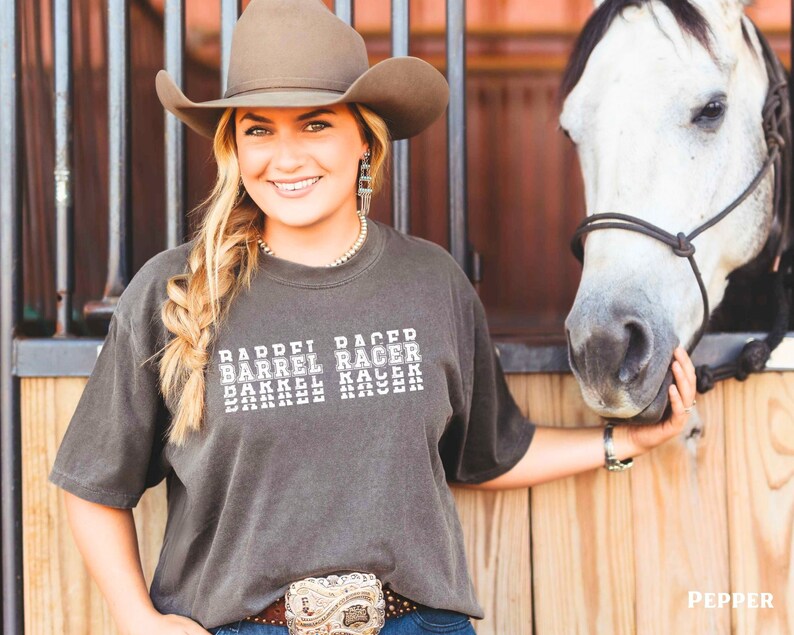 Barrel Racer Shirt, Unisex Western Barrel Racer Shirts, Country Girl ...