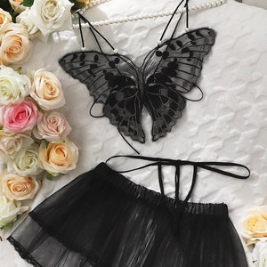 Butterfly Seduction Lingerie Set'